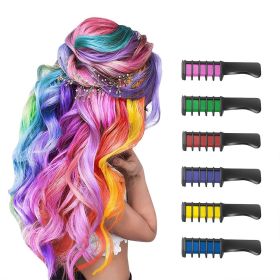 Multi-color Hair Chalk Comb Temporary DIY Hair Color Washable Hair Chalk For DIY Halloween Birthday Cosplay Multi-color Hair Chalk Comb Temporary DIY Hair Color Washable Hair Chalk For DIY Halloween Birthday Cosplay