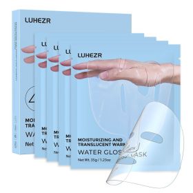 5 SHEETS/BOX Deep Collagen Anti Wrinkle Lifting Mask Pink to Transparent Collagen Mask Skincare Facial Masks for Women Skin Care Deep Hydration D 5 SHEETS/BOX Deep Collagen Anti Wrinkle Lifting Mask Pink to Transparent Collagen Mask Skincare Facial Masks for Women Skin Care Deep Hydration D